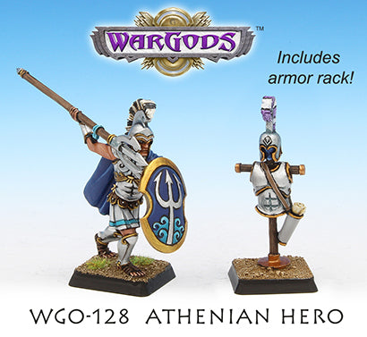 WGO-128 Athenian Hero with Armour Rack
