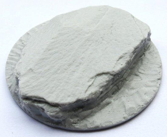 BPT-06c - 60mm Round resin Rock Outcrop base 1