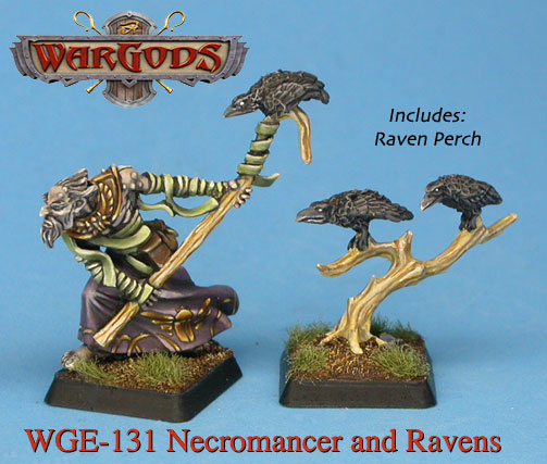 WGE-131 Eater of the Dead - Necromancer with ravens