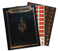 WG-04 WarGods of Olympus Collector's Edition Leatherette Rulebook