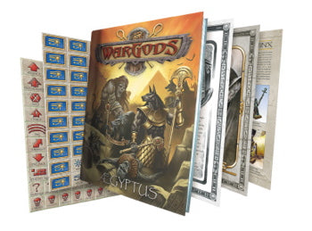WG-01 - Rulebook — WarGods of Aegyptus 2nd edition — softcover