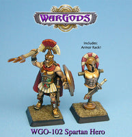 WGO-102 Spartan hero with Armour Rack