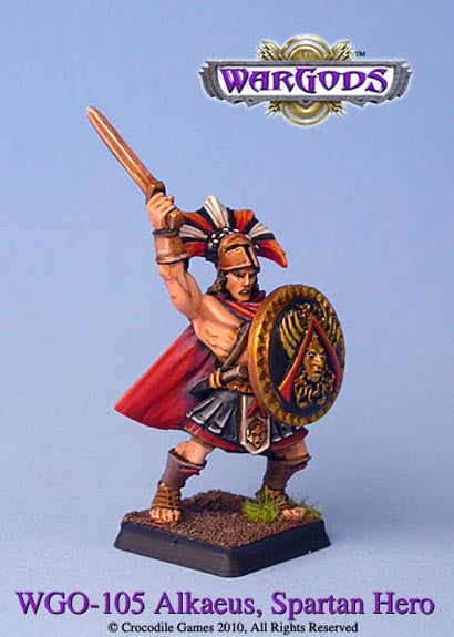 WGO-105 - Sparta - Alkaeus, Spartan Hero