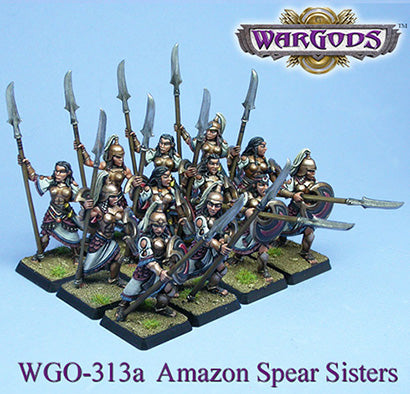 WGO-313a Olympus - Amazons - Hoplite Unit - Spear Sisters