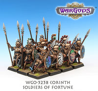 WGO-323b Corinthian Hoplite Unit - Soldiers of Fortune